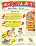 Swift Peanut Butter 1940s Vintage Retro Advert Poster