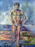 Swimmer Cezanne A4 Photo Print