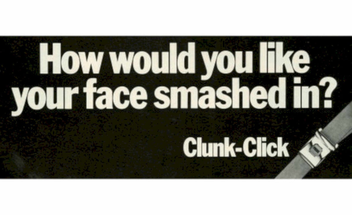 Switchblade Knife Face 1980s Vintage Retro Advert