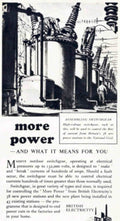 Switchgear Transformers Power Vintage Retro Advert Poster A4 Photo Print