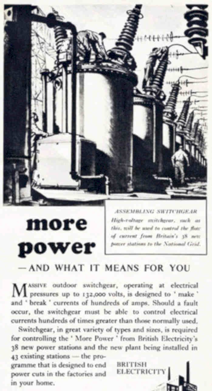 Switchgear Transformers Power Vintage Retro Advert Poster A4 Photo Print