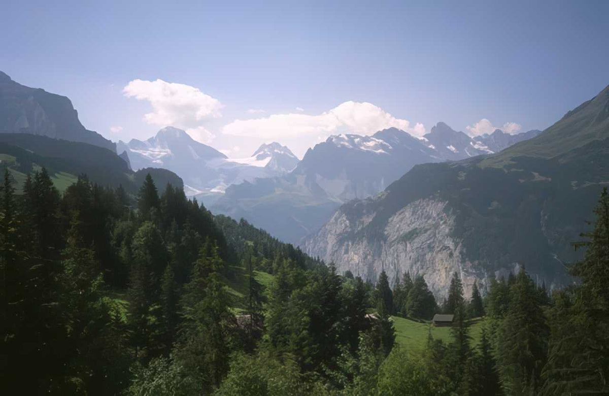 Switzerland Swiss Alps Summer 1 A4 Photo Print