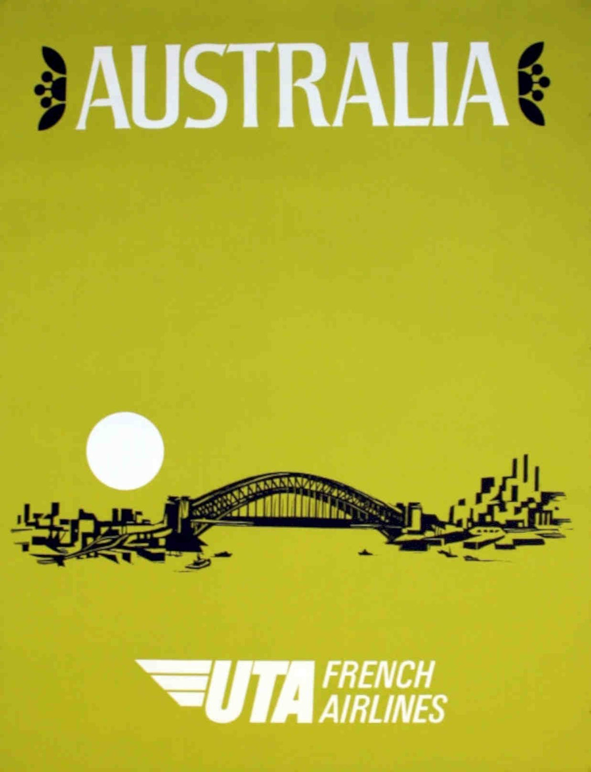 Sydney Harbour Bridge Vintage Retro Advert Poster A4 Photo Print