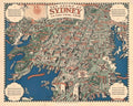 Sydney Heart 1938 Vintage Retro Advert Poster