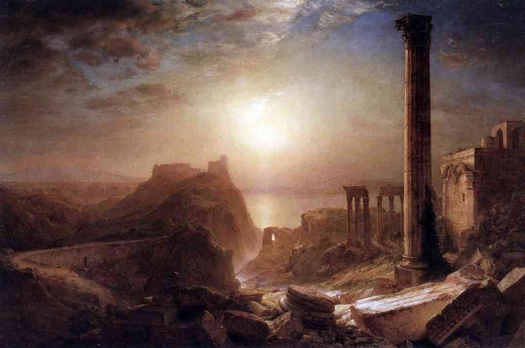 Syria On The Sea Frederick Edwin Church A4 Photo Print