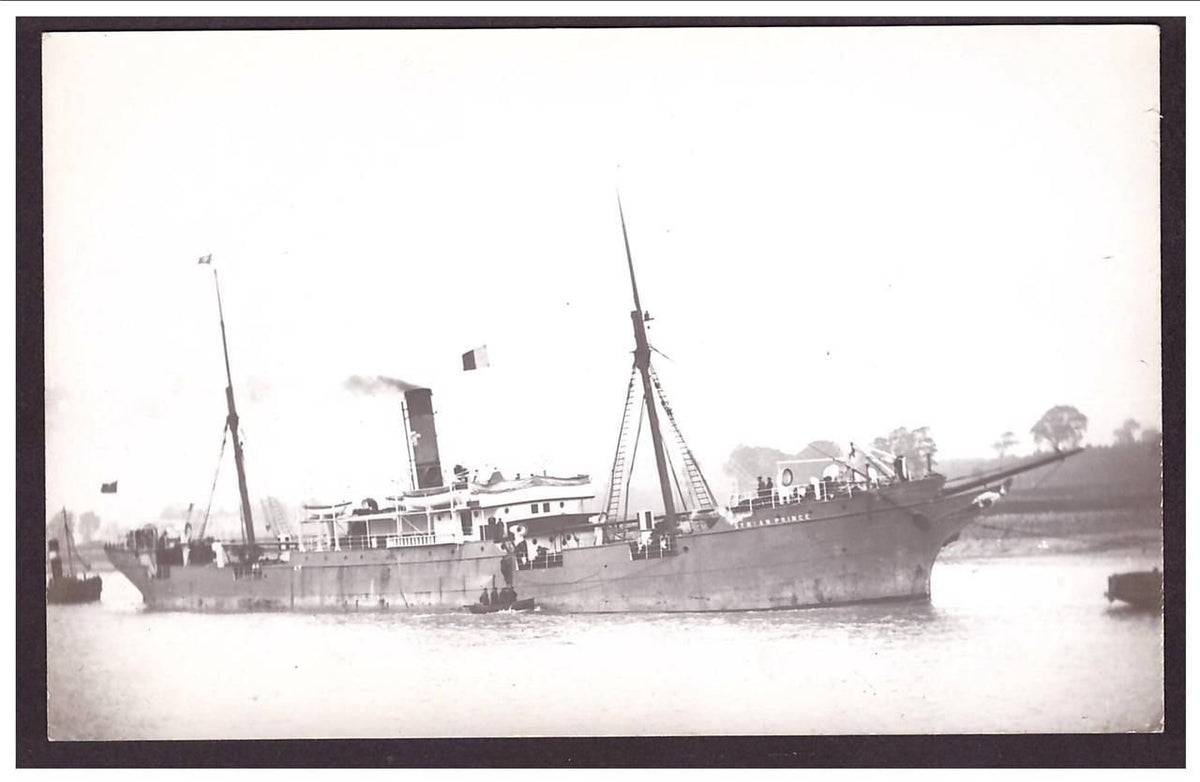 Syrian Prince 1893 Prince Line Steam ship A4 Photo Print