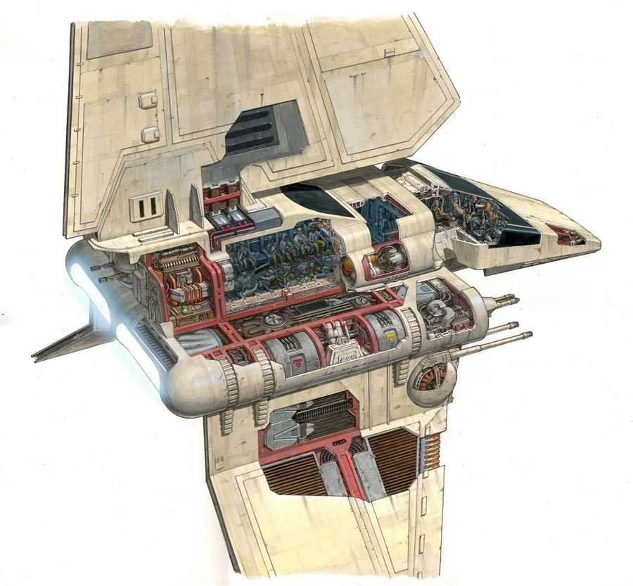 T 4a shuttle cutaway A4 Photo Print