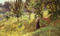 T C Steele berry picker 1894 Art A4 Photo Print