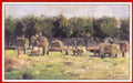 T C Steele munich haying Art A4 Photo Print