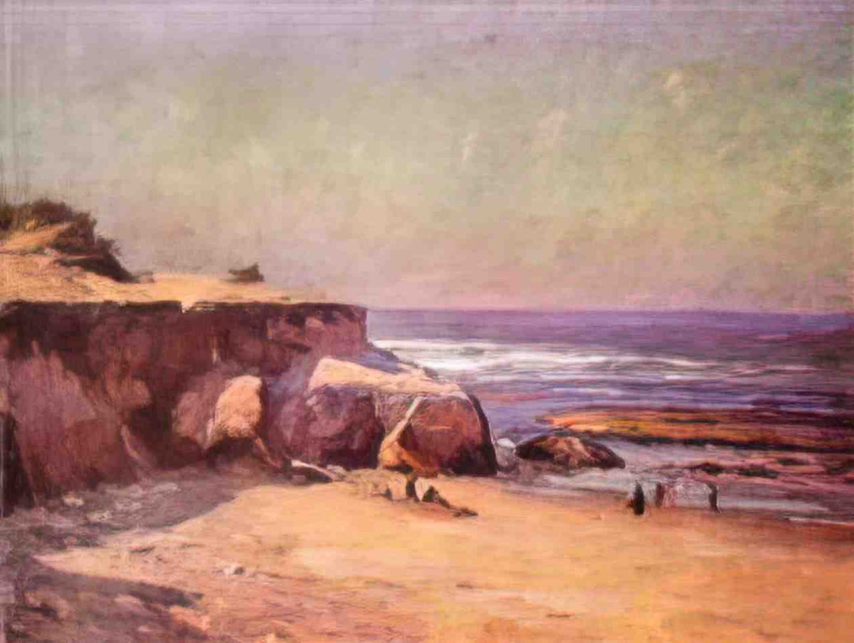 T C Steele on the oregon coast 1902 Art A4 Photo Print