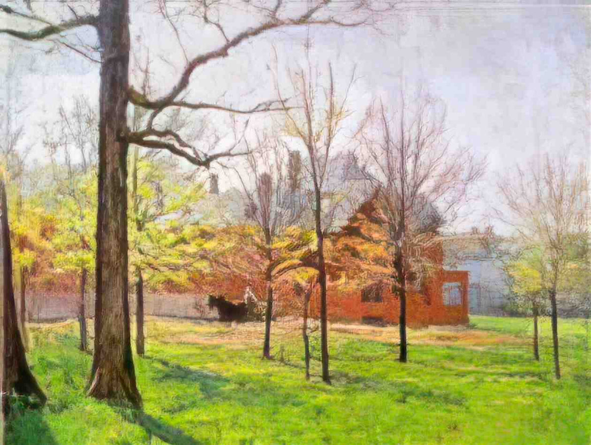 T C Steele talbott place Art A4 Photo Print