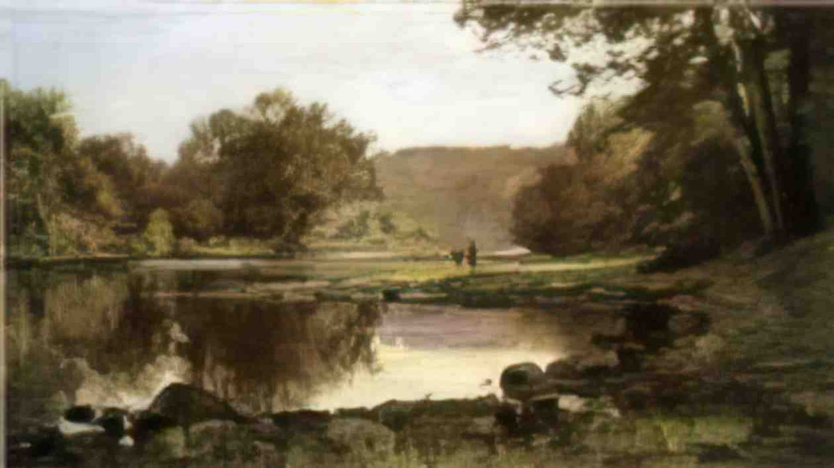 T C Steele the creek 1888 Art A4 Photo Print