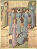 T Eaton Fall & Winter Catalogue 1913 Percale Housecoat A4 Photo Print