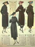 T Eaton Fall & Winter Catalogue 1920 21 All Wool Velour & Plush Coats A4 Photo Print