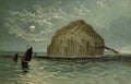 T Nelson & Sons Souvenir of Scotland 1897 Ailsa Craig A4 Photo Print