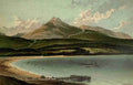 T Nelson & Sons Souvenir of Scotland 1897 Brodick Bay & Goatfell A4 Photo Print
