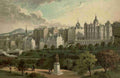 T Nelson & Sons Souvenir of Scotland 1897 Edinburgh Old Town from Princes St Gardens A4 Photo Print