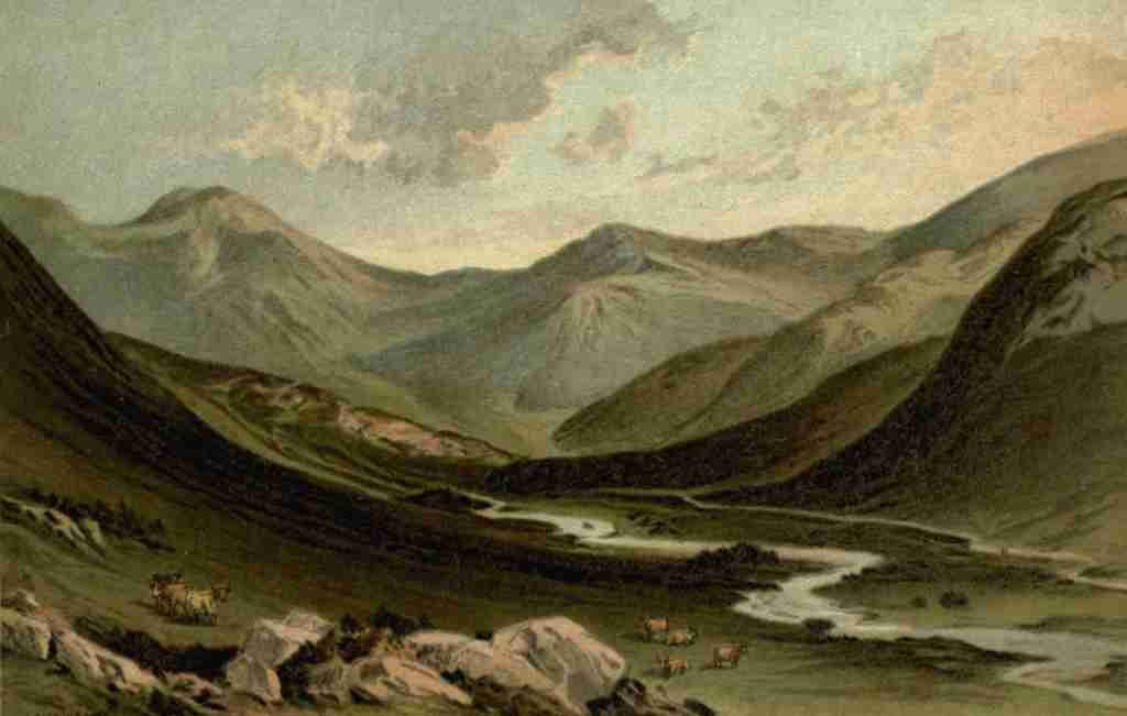 T Nelson & Sons Souvenir of Scotland 1897 Glen Nevis A4 Photo Print