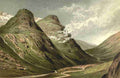 T Nelson & Sons Souvenir of Scotland 1897 Glencoe A4 Photo Print