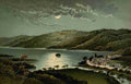 T Nelson & Sons Souvenir of Scotland 1897 Loch Earn & St Fillans A4 Photo Print