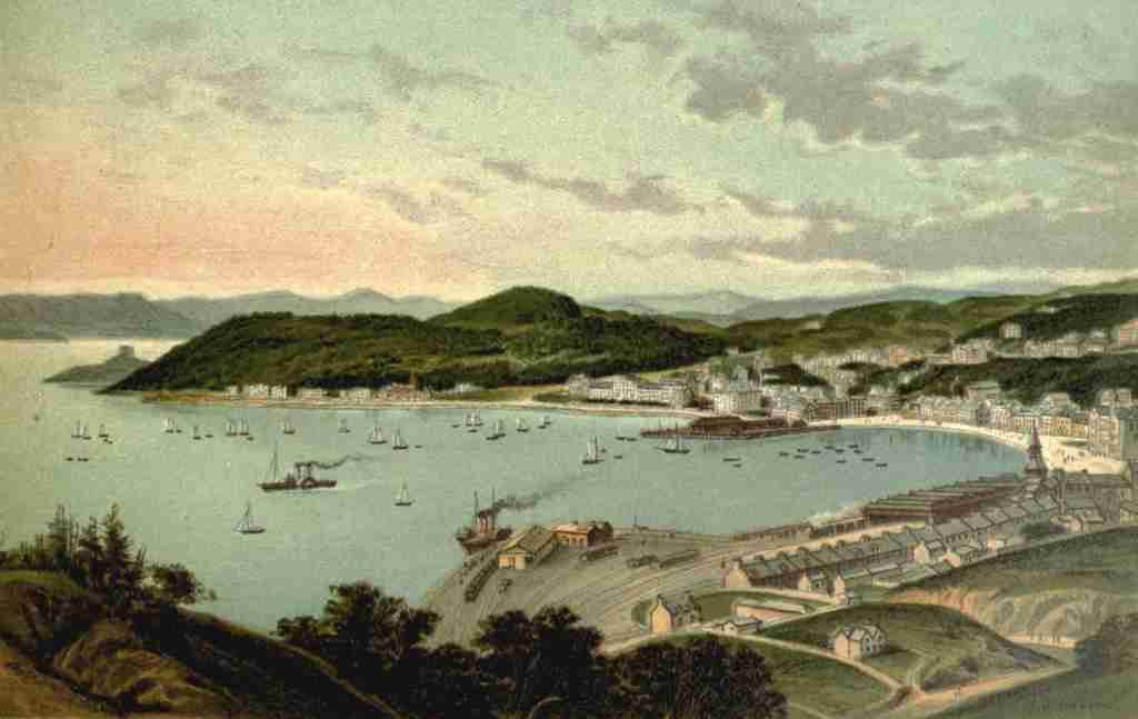 T Nelson & Sons Souvenir of Scotland 1897 Oban A4 Photo Print