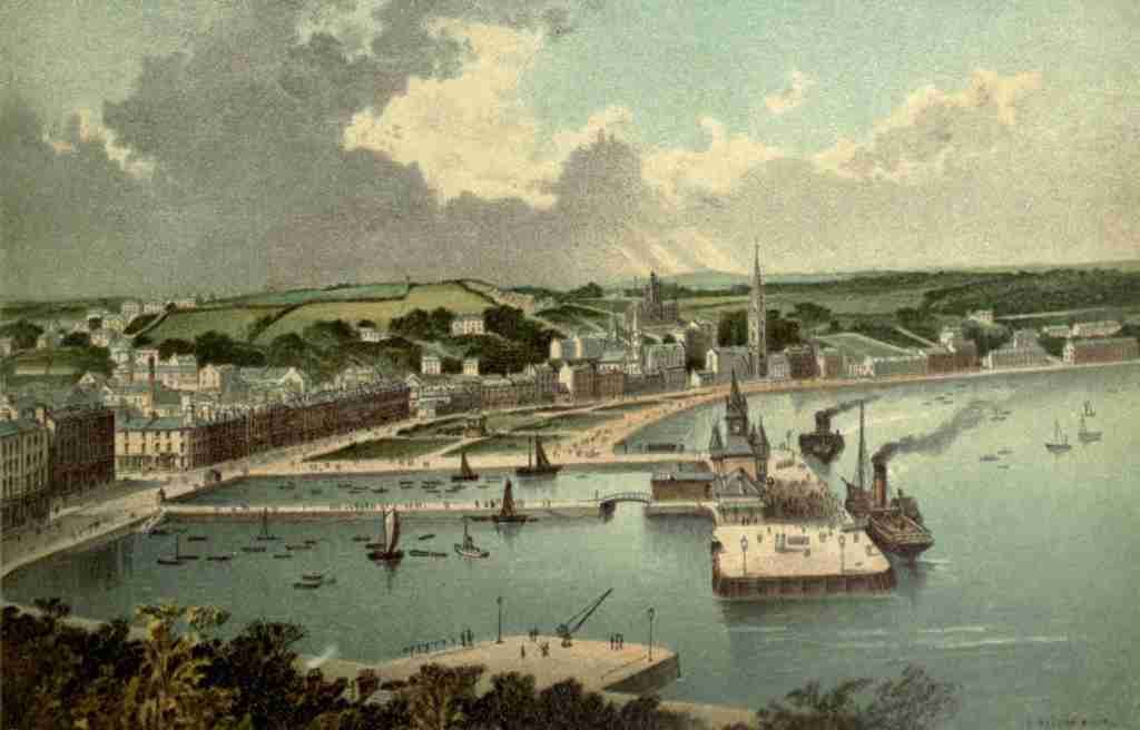 T Nelson & Sons Souvenir of Scotland 1897 Rothesay A4 Photo Print