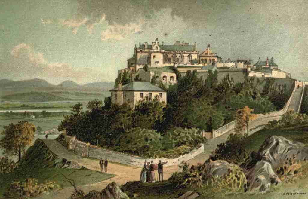 T Nelson & Sons Souvenir of Scotland 1897 Stirling Castle A4 Photo Print