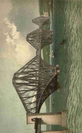 T Nelson & Sons Souvenir of Scotland 1897 The Forth Bridge Vintage A4 Photo Print