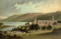 T Nelson & Sons Souvenir of Scotland 1897 The Monastery Fort Augustus A4 Photo Print