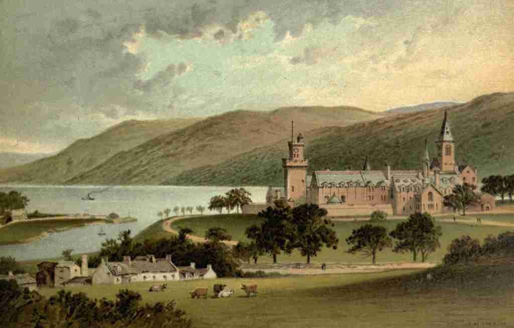 T Nelson & Sons Souvenir of Scotland 1897 The Monastery Fort Augustus A4 Photo Print