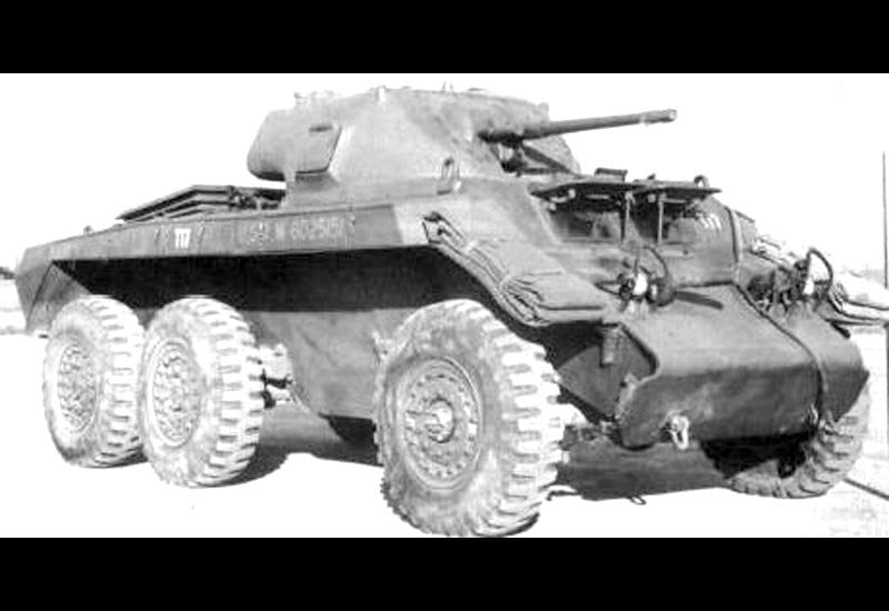 T17 Deerhound Armored Car United States A4 Photo Print