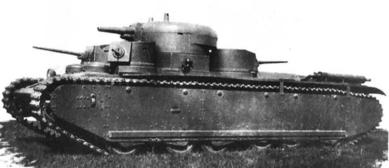 T35 Heavy Tank 4 A4 Photo Print