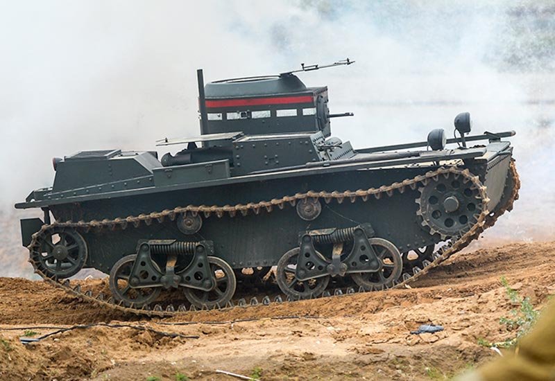 T37a Amphibious Light Tank 2 A4 Photo Print