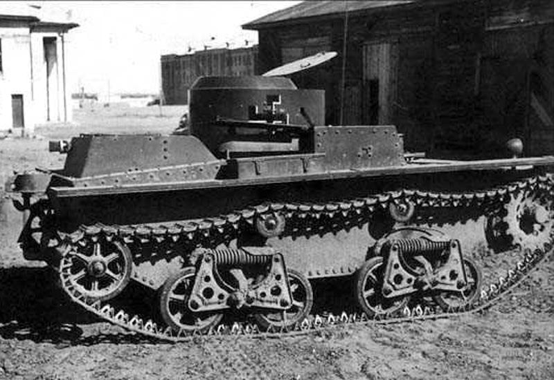 T37a Amphibious Light Tank A4 Photo Print