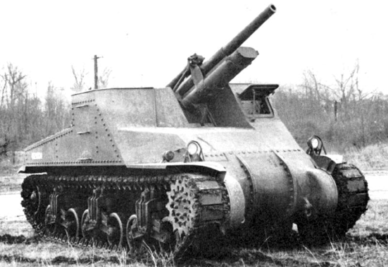 T40 M9 Tank Destroyer United States A4 Photo Print