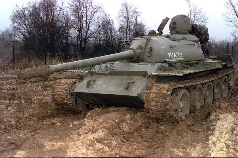 T55 Main Battle Tank 4 A4 Photo Print