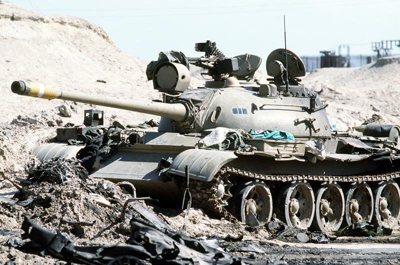 T55 Main Battle Tank 8 A4 Photo Print