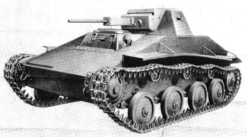 T60 Light Tank A4 Photo Print