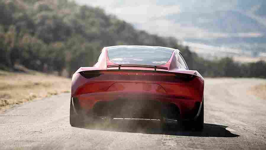 TESLA MOTORS Roadster 6176 7 Car A4 Photo Print