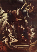TESTA Pietro Presentation Of The Virgin In The Temple Art A4 Photo Print