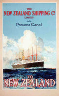 THE NEW ZEALAND Vintage Advert A4 Photo Print