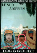 TOUGGOURT Vintage Advert A4 Photo Print