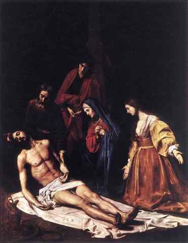 TOURNIER Nicolas Entombment A4 Photo Print