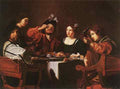 TOURNIER Nicolas Merry Company A4 Photo Print