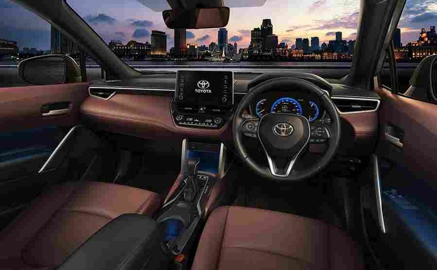 TOYOTA Corolla Cross 6876 1 Car A4 Photo Print