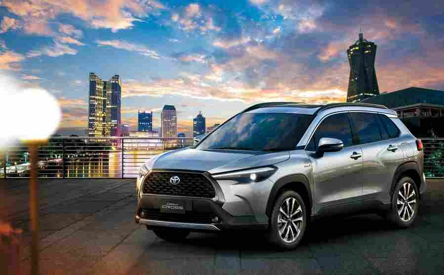 TOYOTA Corolla Cross 6876 9 Car A4 Photo Print