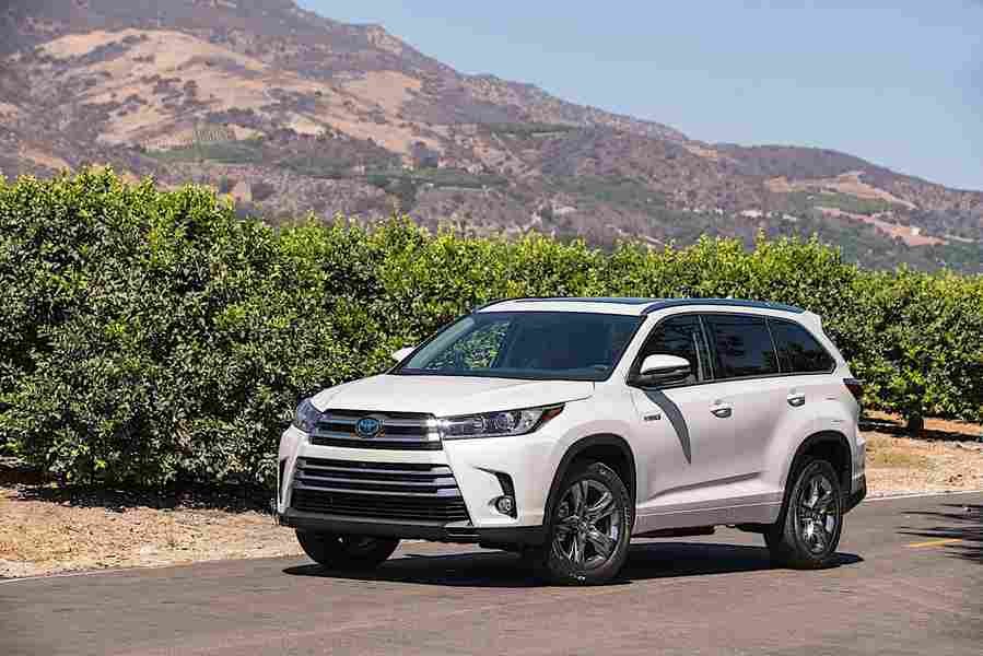 TOYOTA Highlander 5985 12 Car A4 Photo Print