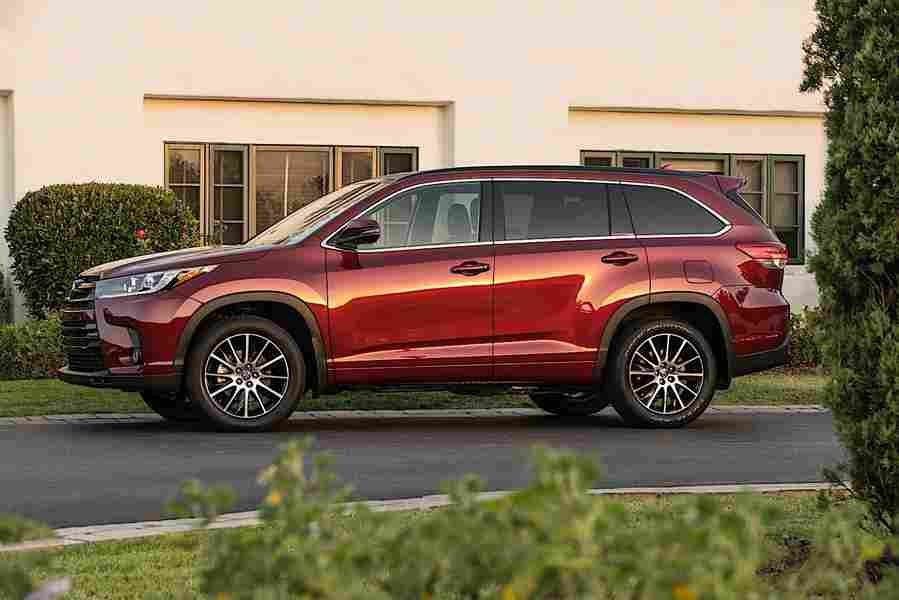 TOYOTA Highlander 5985 20 Car A4 Photo Print