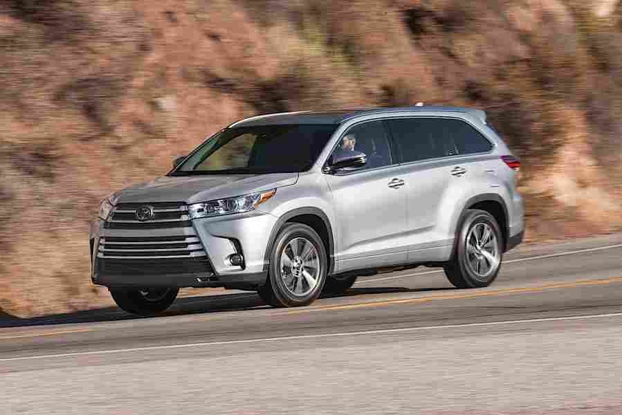 TOYOTA Highlander 5985 43 Car A4 Photo Print