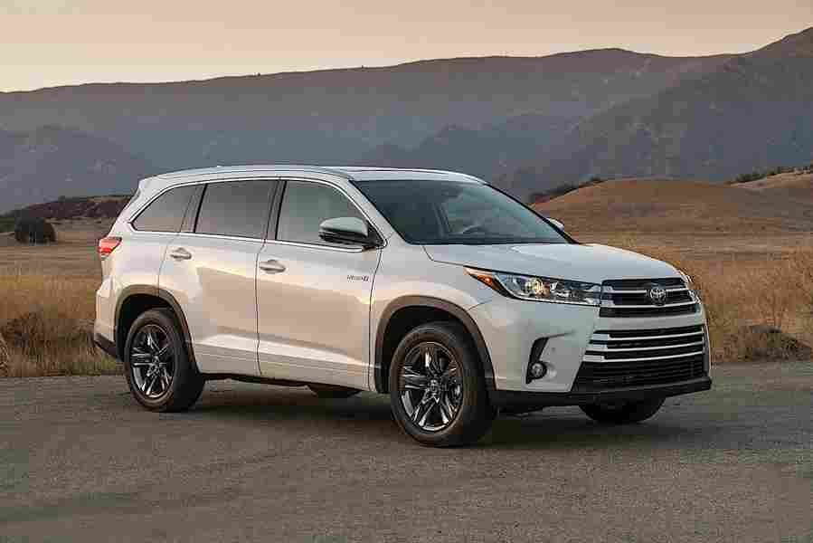 TOYOTA Highlander 5985 45 Car A4 Photo Print